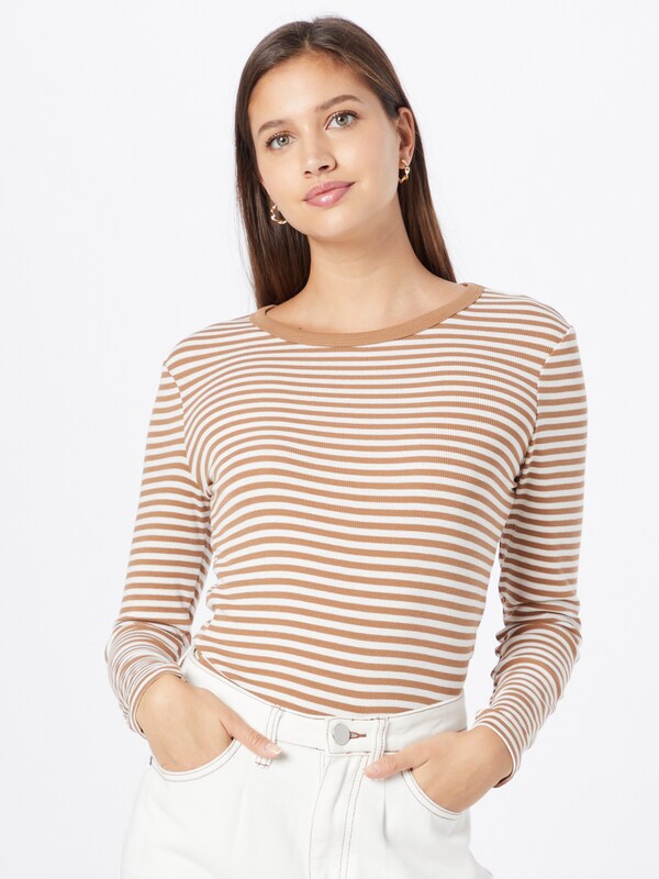 ONLY - Camiseta 'JOSSE' en marrón: frent