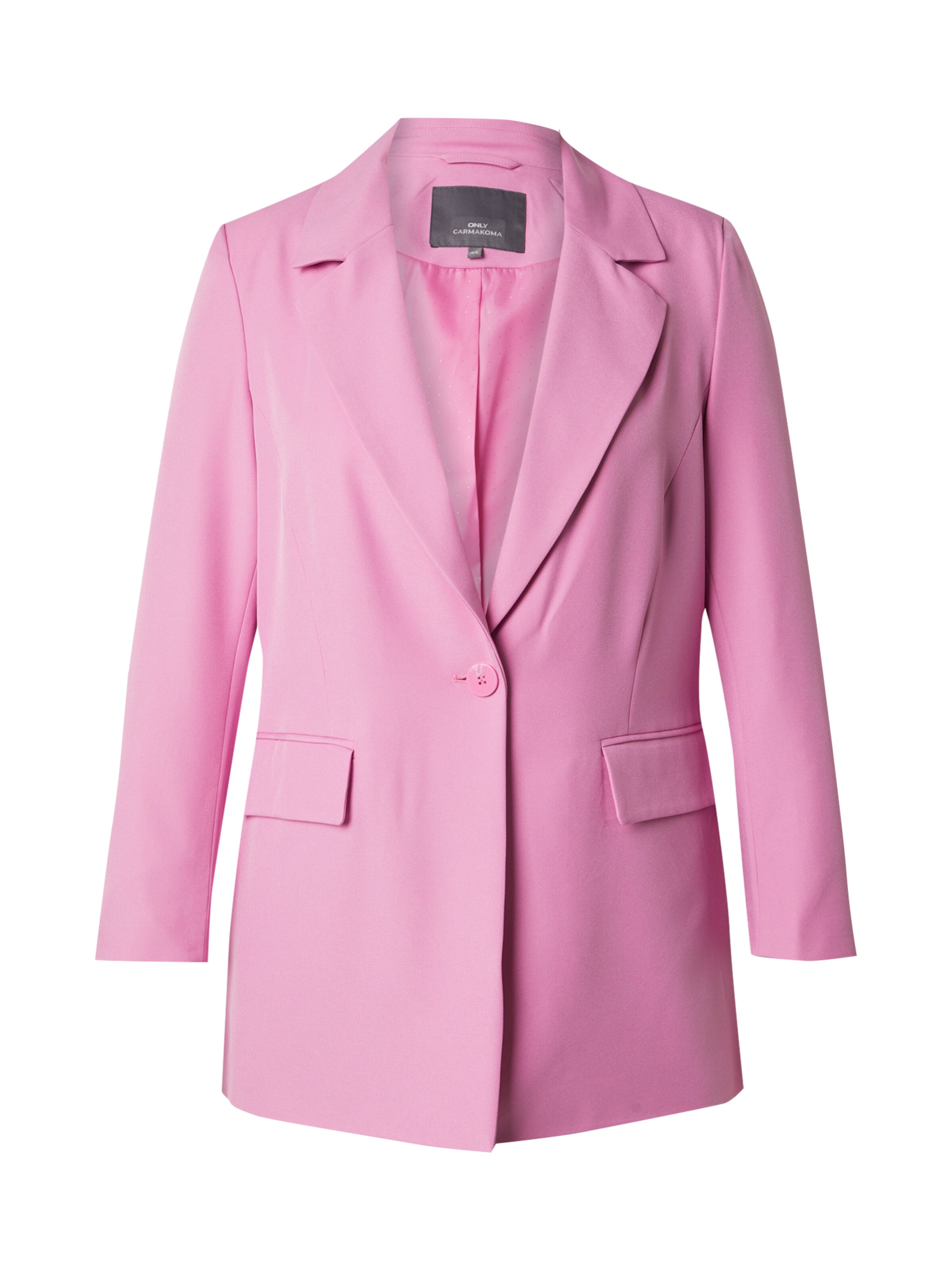 ONLY Carmakoma - Blazer 'CARTHEA' en rosa: frente
