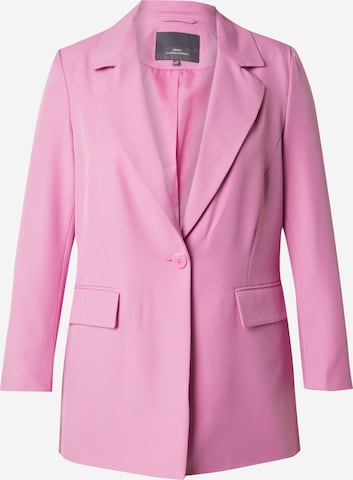 Blazer 'CARTHEA' ONLY Carmakoma en rose : devant