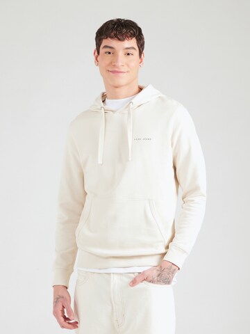 Pepe Jeans Sweatshirt 'PARKER' in Weiß: Vorderseite