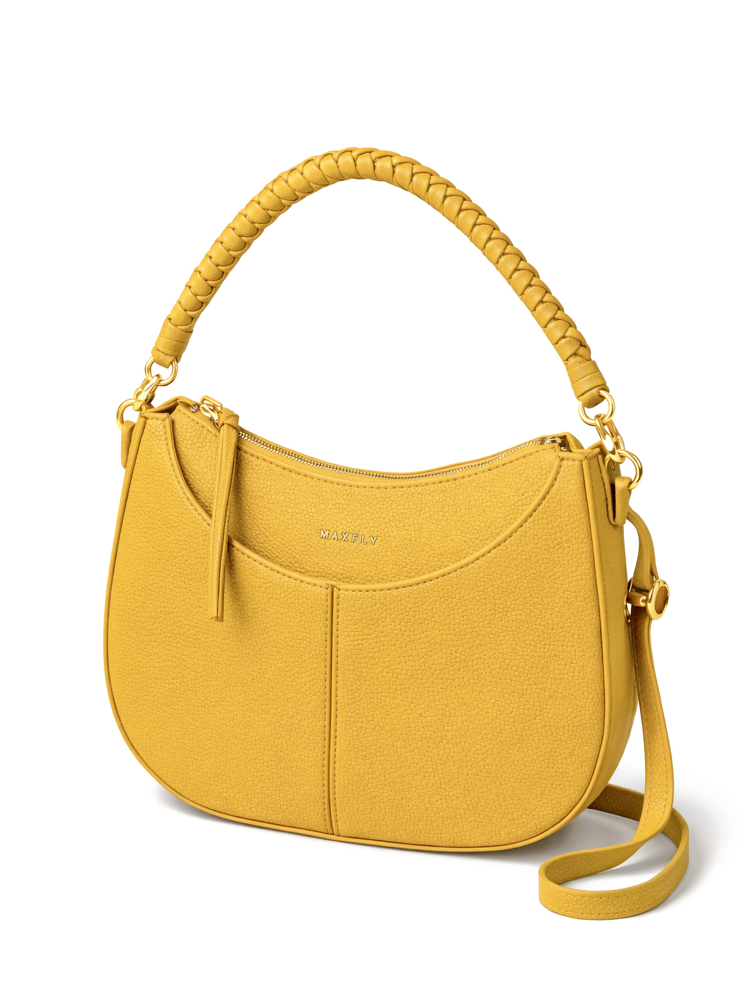 Toni&Friends Shoulder Bag 'Extravagant' in Yellow: front