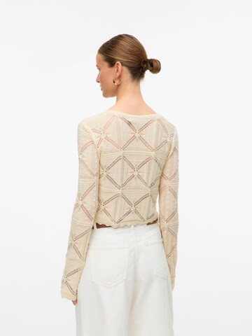 VERO MODA Strickjacke 'VMLola' in Beige