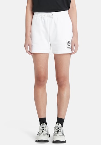 TIMBERLAND Regular Shorts in Weiß: predná strana