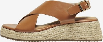 ONLY Sandals 'Minerva 2' in Brown: front