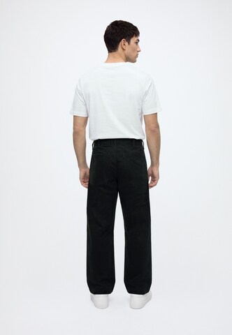 Abercrombie & Fitch Baggy Broek in Zwart