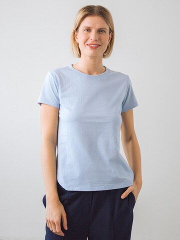 Maglietta 'T-shirt Women' di Honest Basics in blu: frontale