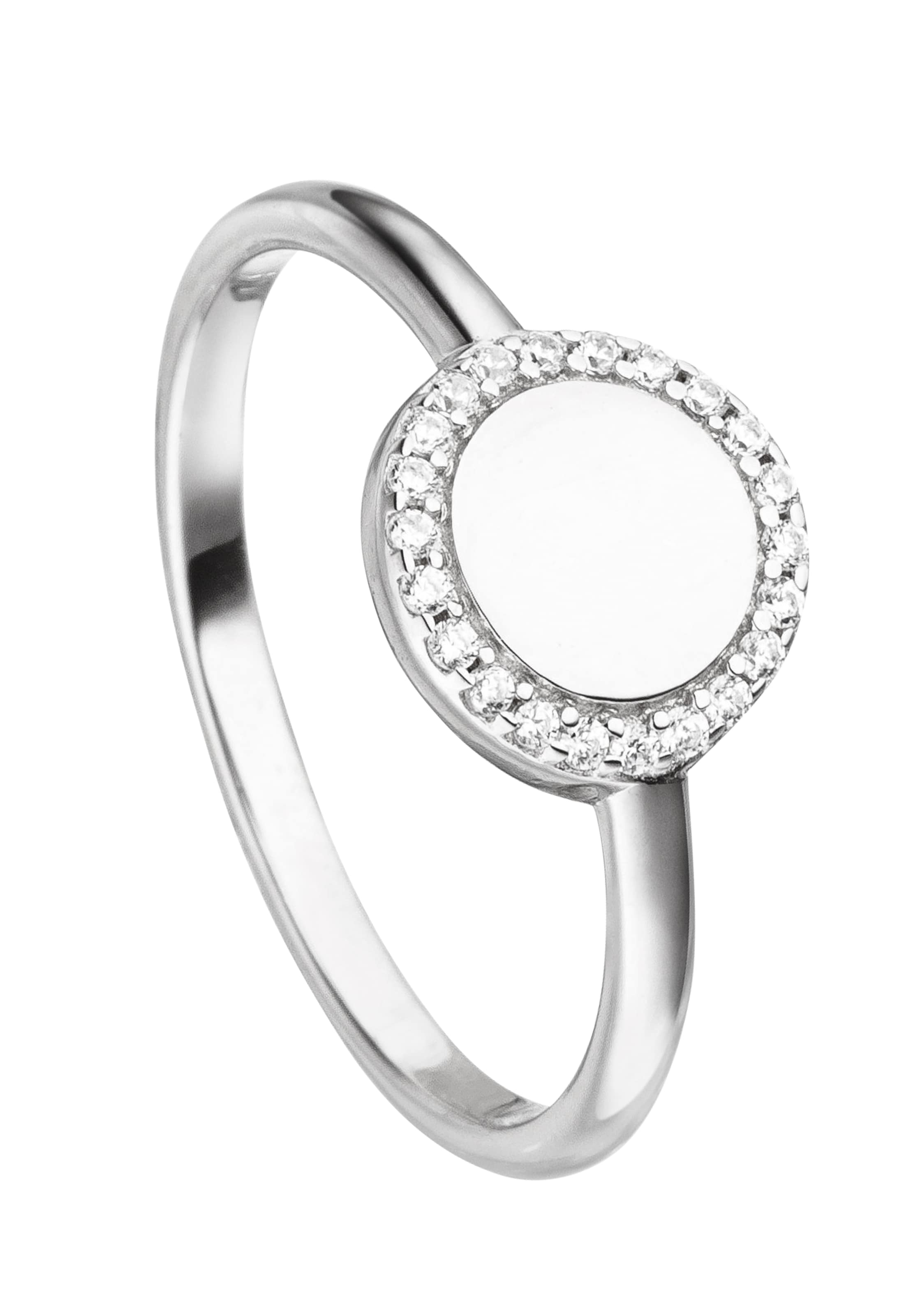 Nana Kay Ring 'Gravier mich' in Silver: front