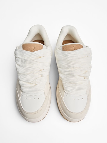 Bershka Sneaker low i hvid