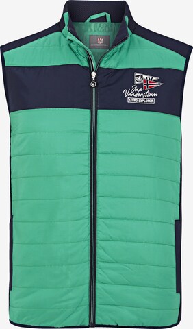 Jan Vanderstorm Vest 'Ratmar' in Green: front