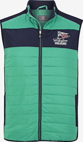 Jan Vanderstorm Vest 'Ratmar' in Green: front