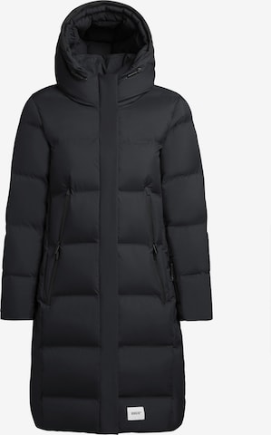 Manteau d’hiver 'Hayana' khujo en noir : devant