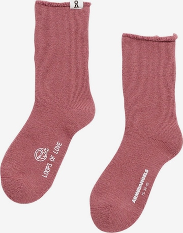 ARMEDANGELS Socks in Red: front