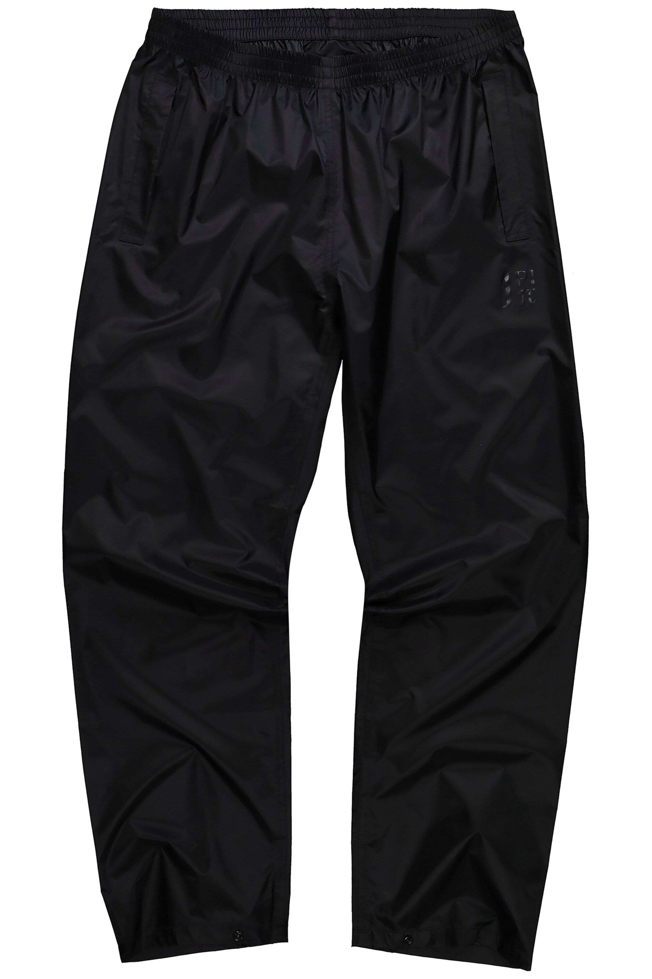 JAY-PI Tapered Funktionshose in Schwarz: Vorderseite