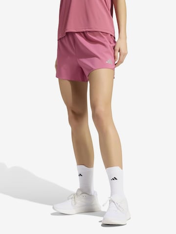 ADIDAS PERFORMANCE Regular Urheiluhousut 'Ess' värissä vaaleanpunainen: etupuoli
