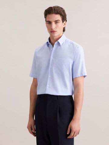 SEIDENSTICKER Regular fit Button Up Shirt in Blue