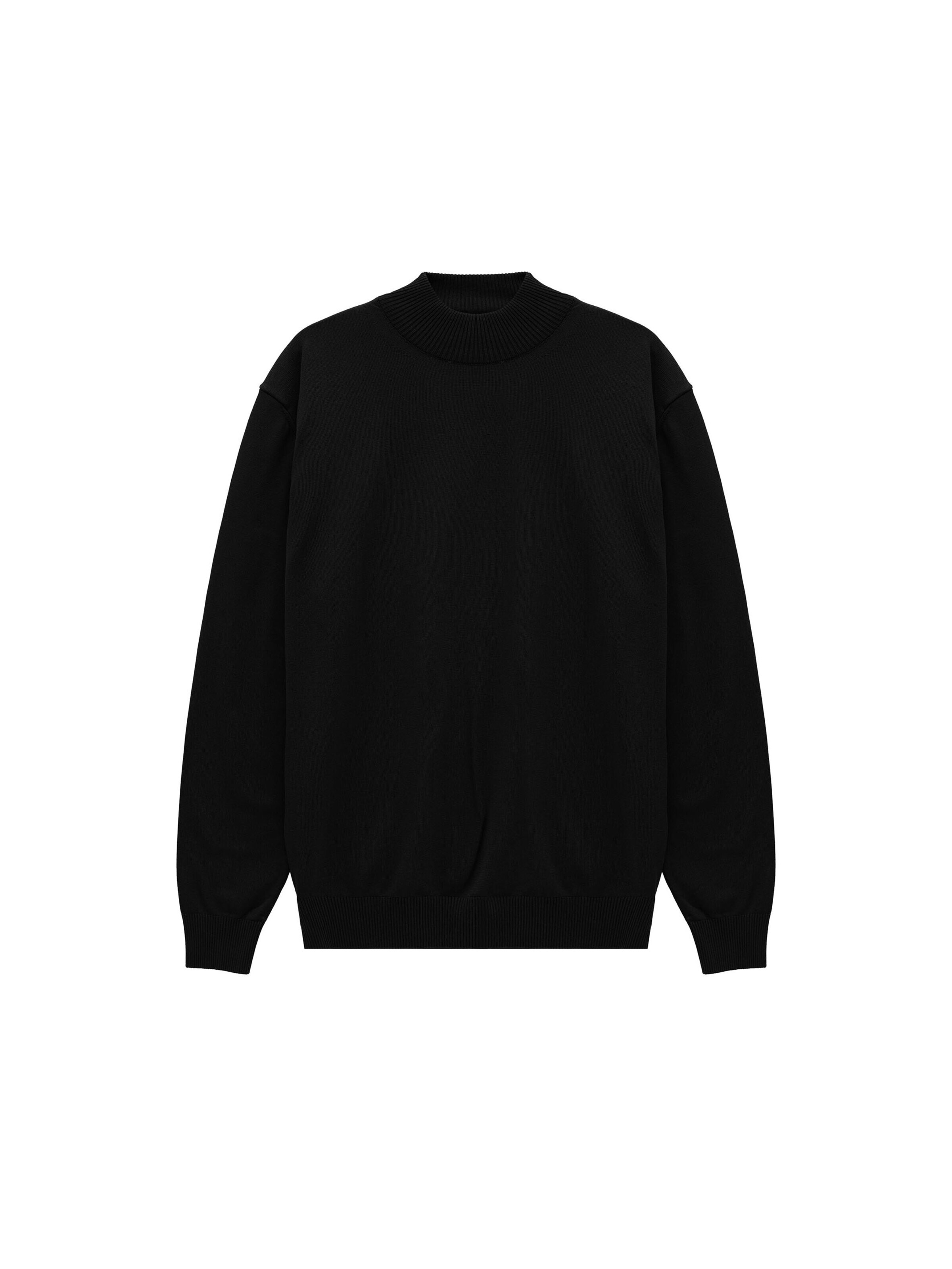 BEYRO Sweater 'BP201' in Black: front
