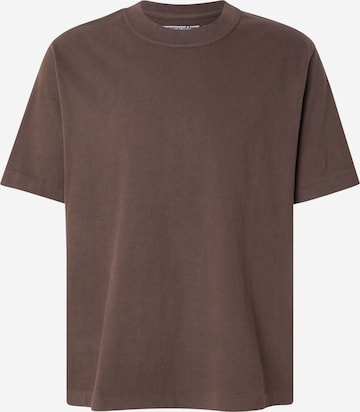 ruda Abercrombie & Fitch Marškinėliai: priekis