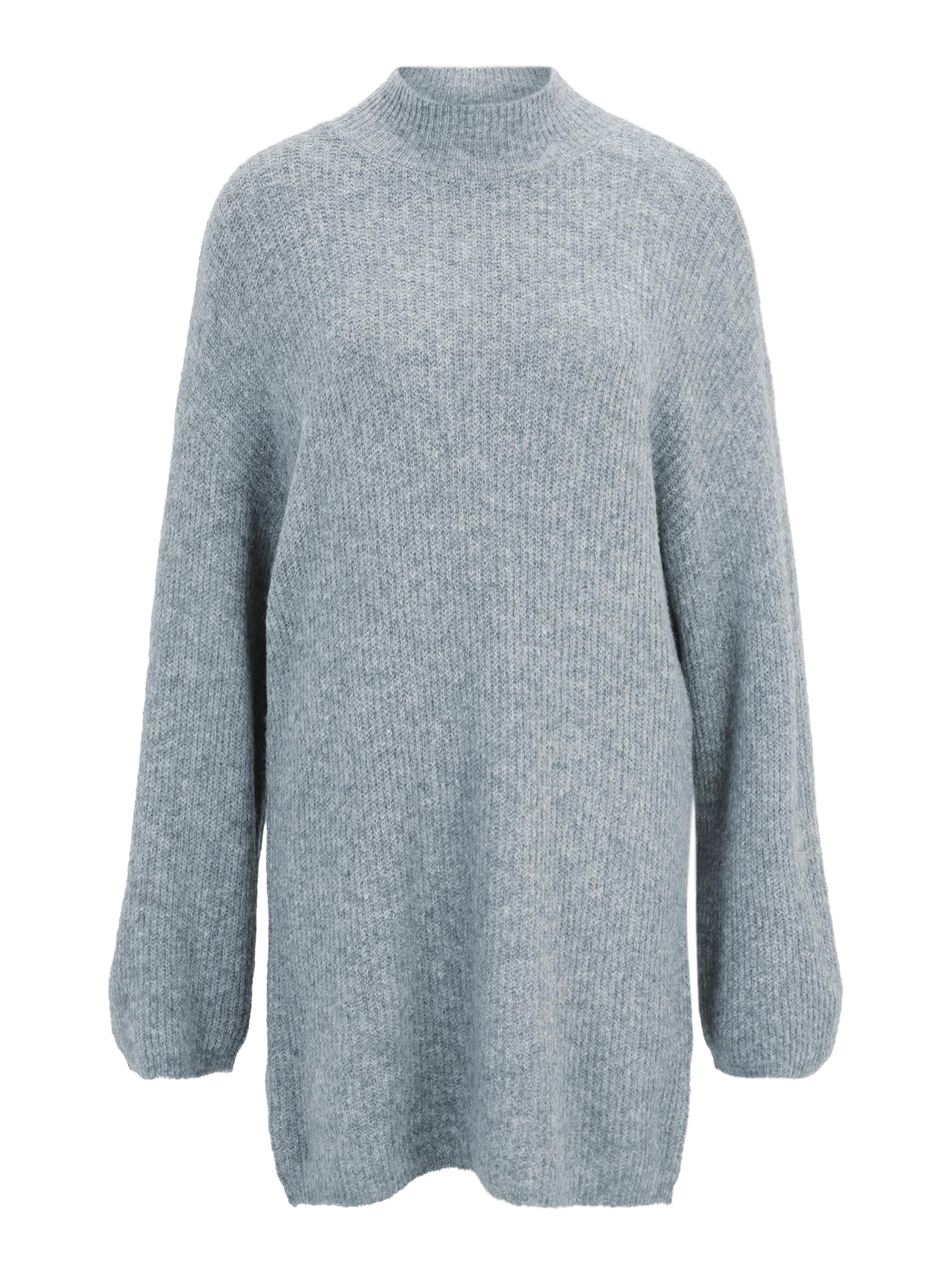 Noisy may Úpletové šaty 'NMBALANCE' – šedá: přední strana