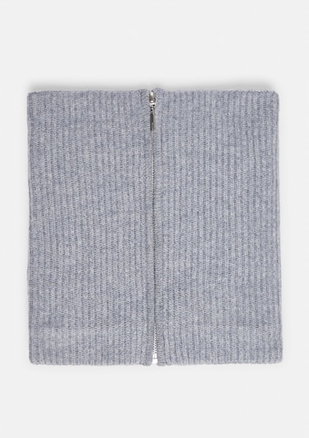 COMMA Tube Scarf in Grey: front