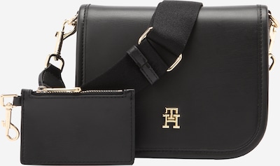 TOMMY HILFIGER Umhängetasche in gold / schwarz, Produktansicht