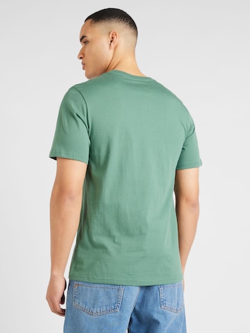 CONVERSE - Camisa 'FILL LANDSCAPE' em verde