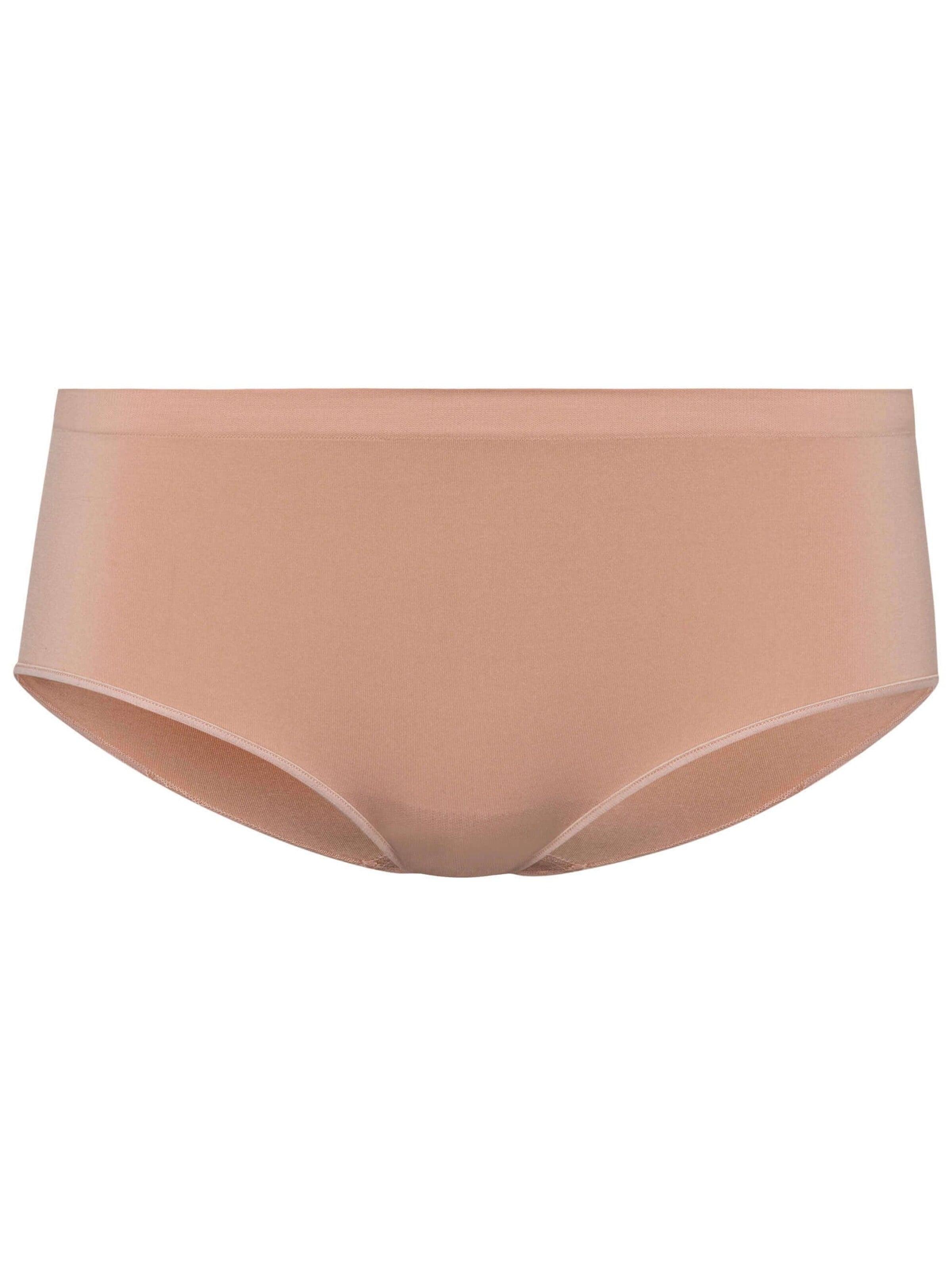 BeeDees Slip 'Hipster Comfee Pure Flexi-Fit-Unterhose aus elastischem Material'‌‌‌ in Beige: Vorderseite