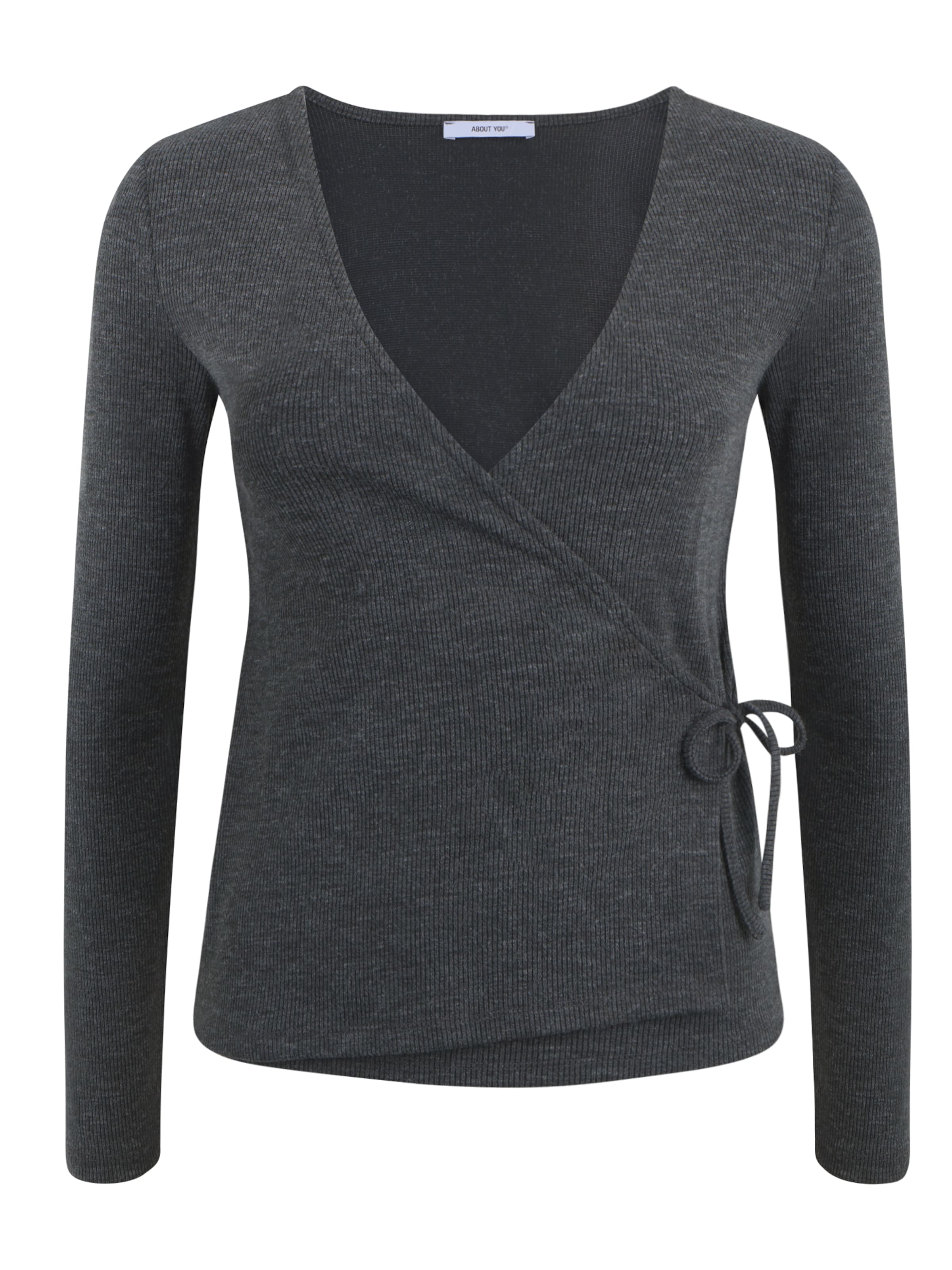 ABOUT YOU Тениска 'Eliza' в сиво: отпред