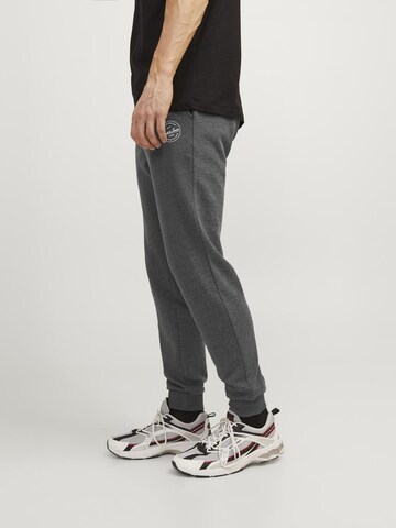 JACK & JONES Tapered Pants 'JPSTGordon JJShark' in Grey