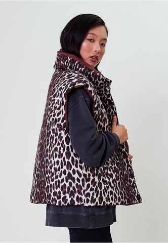 OH APRIL Vest 'Onyx' in Red