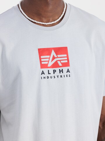 ALPHA INDUSTRIES Shirt in Grey