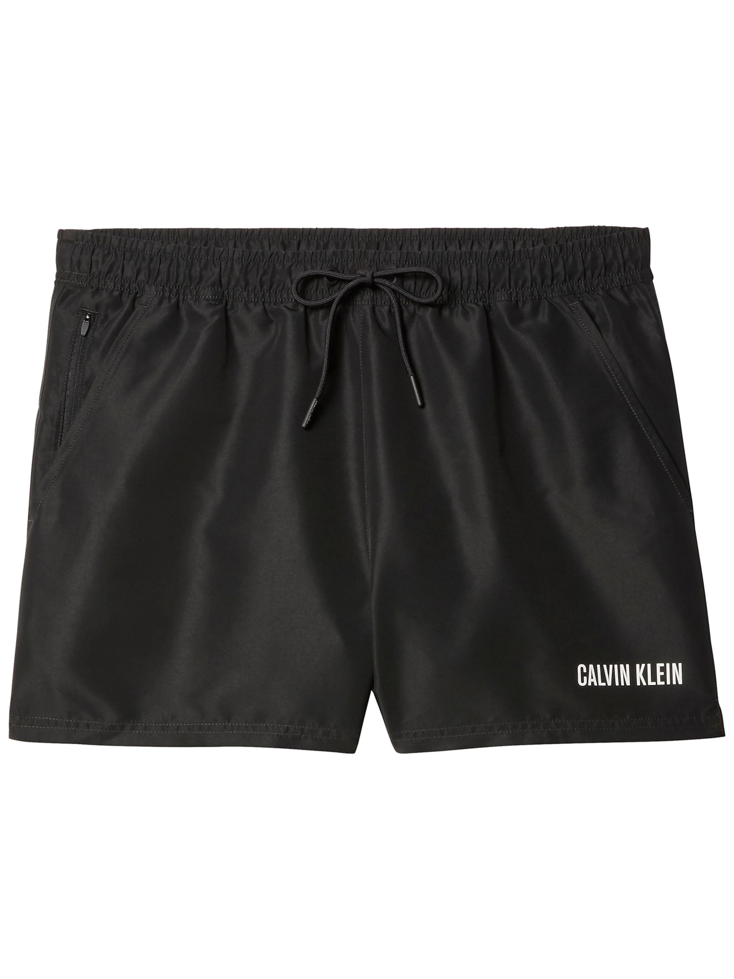 Calvin Klein Swimwear Swimming shorts in Black / White, Item view