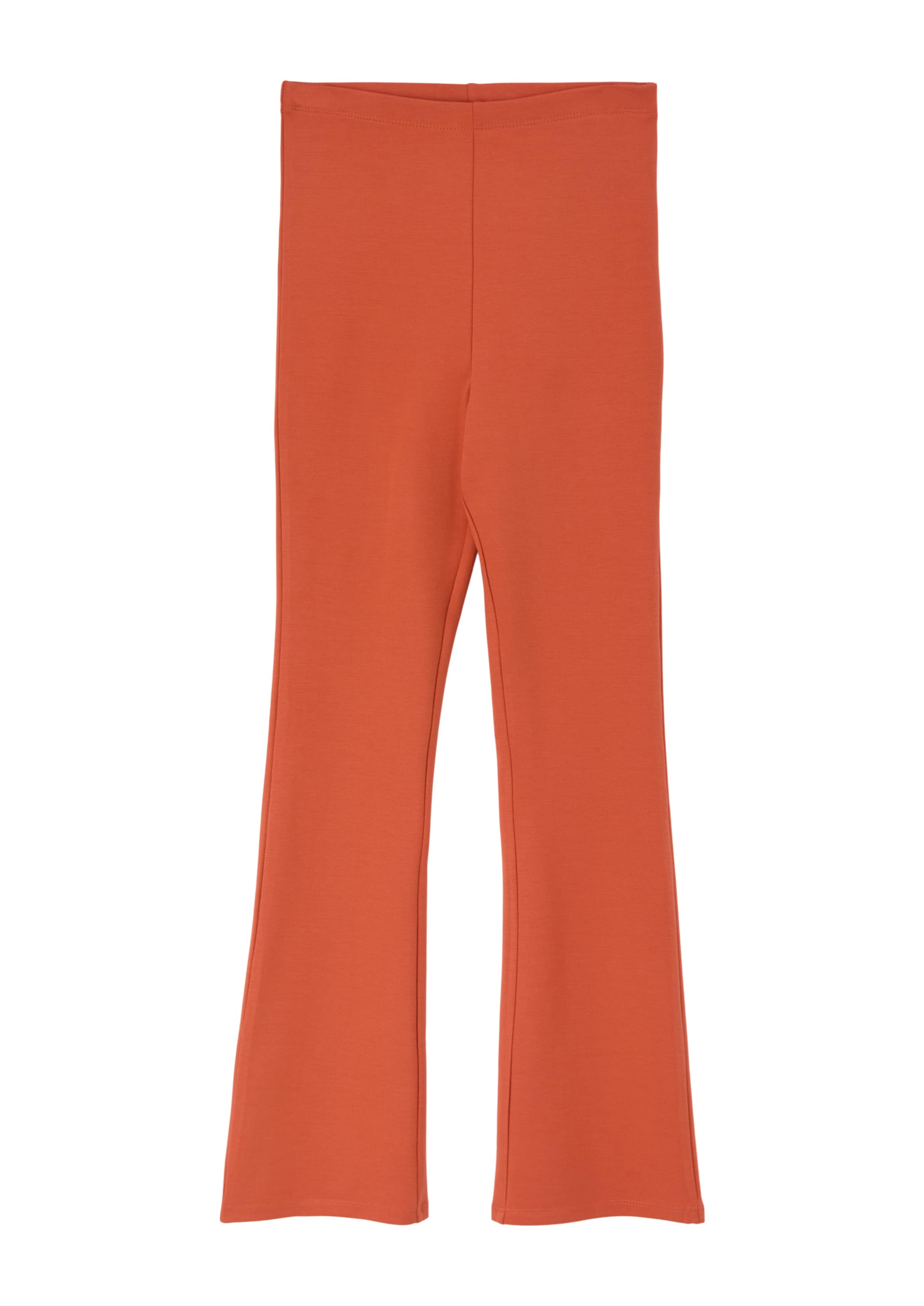 s.Oliver Flared Leggings in Orange: Vorderseite