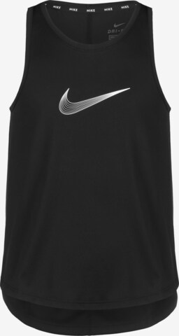 NIKE Sports Top 'Trophy' in Black: front