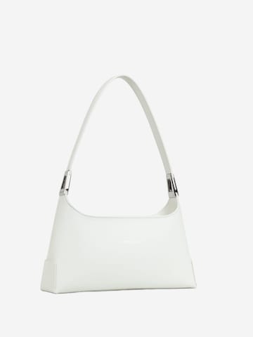 Borsa a mano 'Lancaster Sac à main Zippé M Suave Ace Blanc Cassé' di LANCASTER Paris in bianco