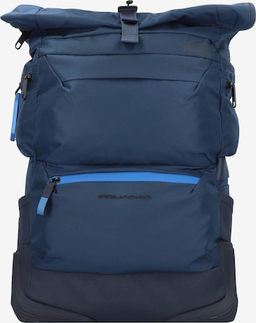 Piquadro Rucksack 'Corner ' in Blau: predná strana