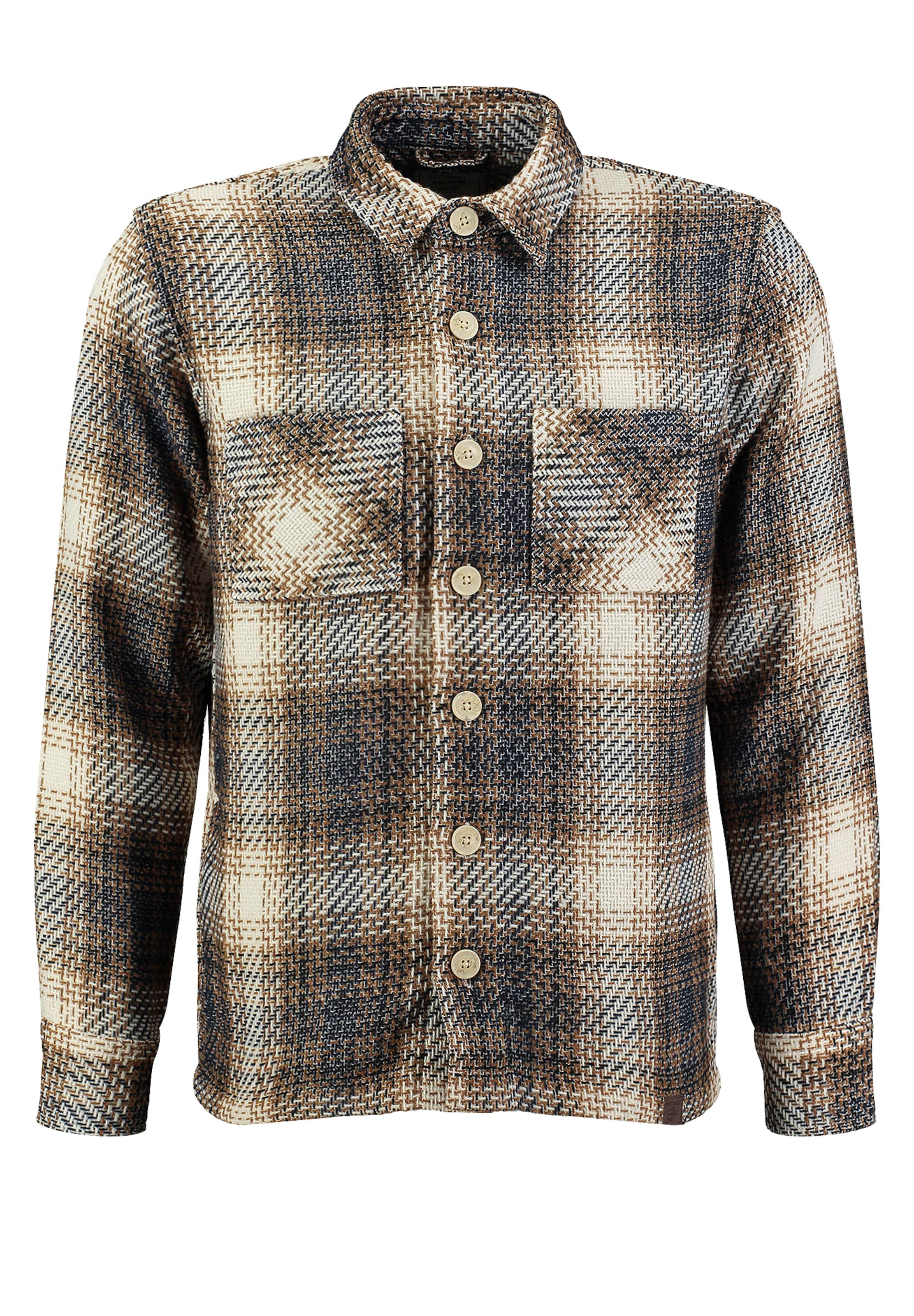 Key Largo Regular Fit Skjorte 'Horizont' i blå: forside