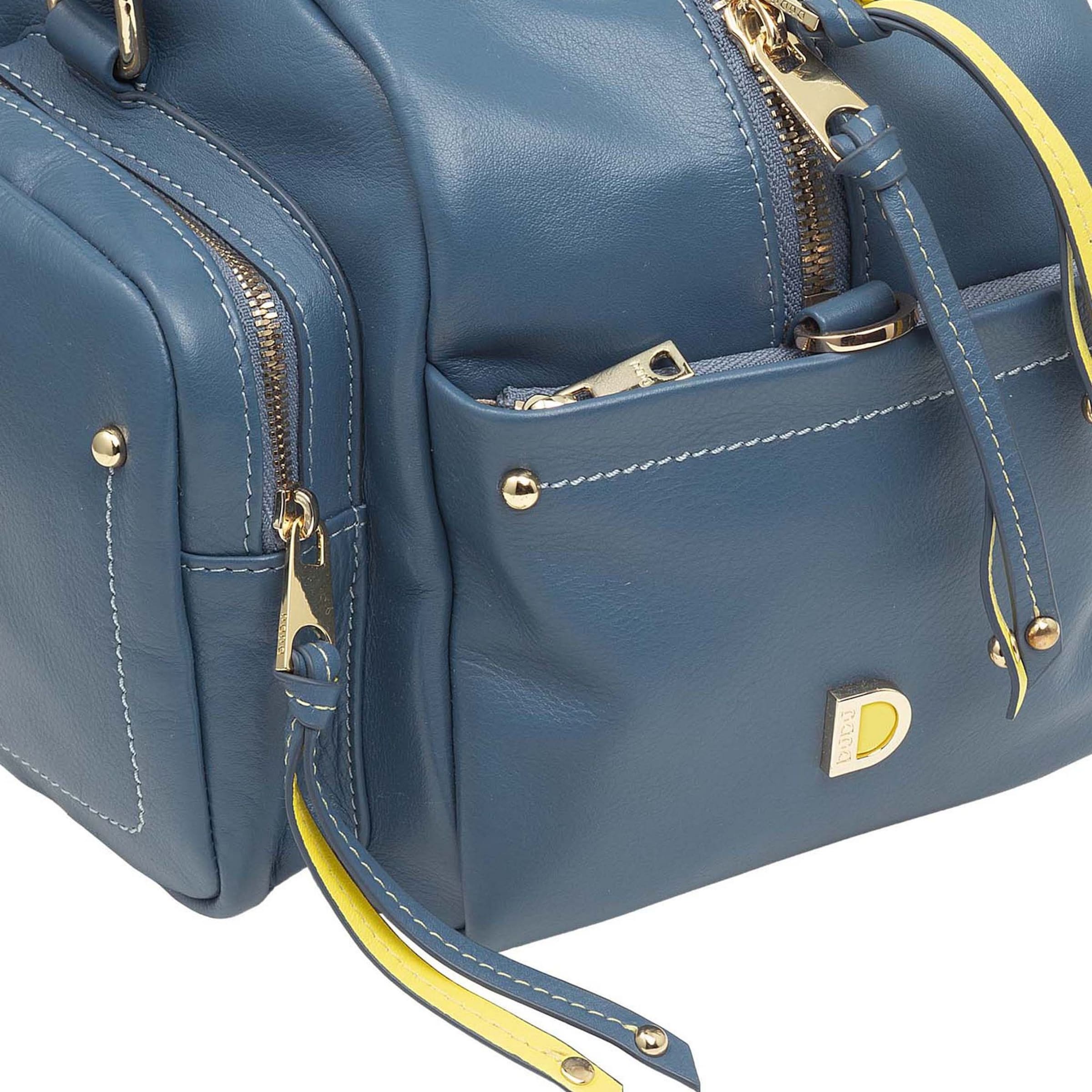 DuDu Schultertasche in Blau