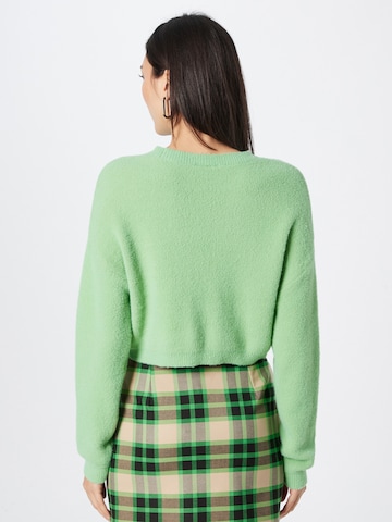 Pullover di Noisy May Curve in verde