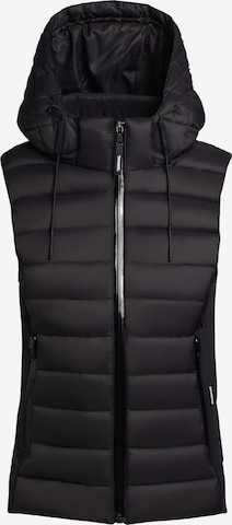 khujo Vest 'Fabia2' in Black: front