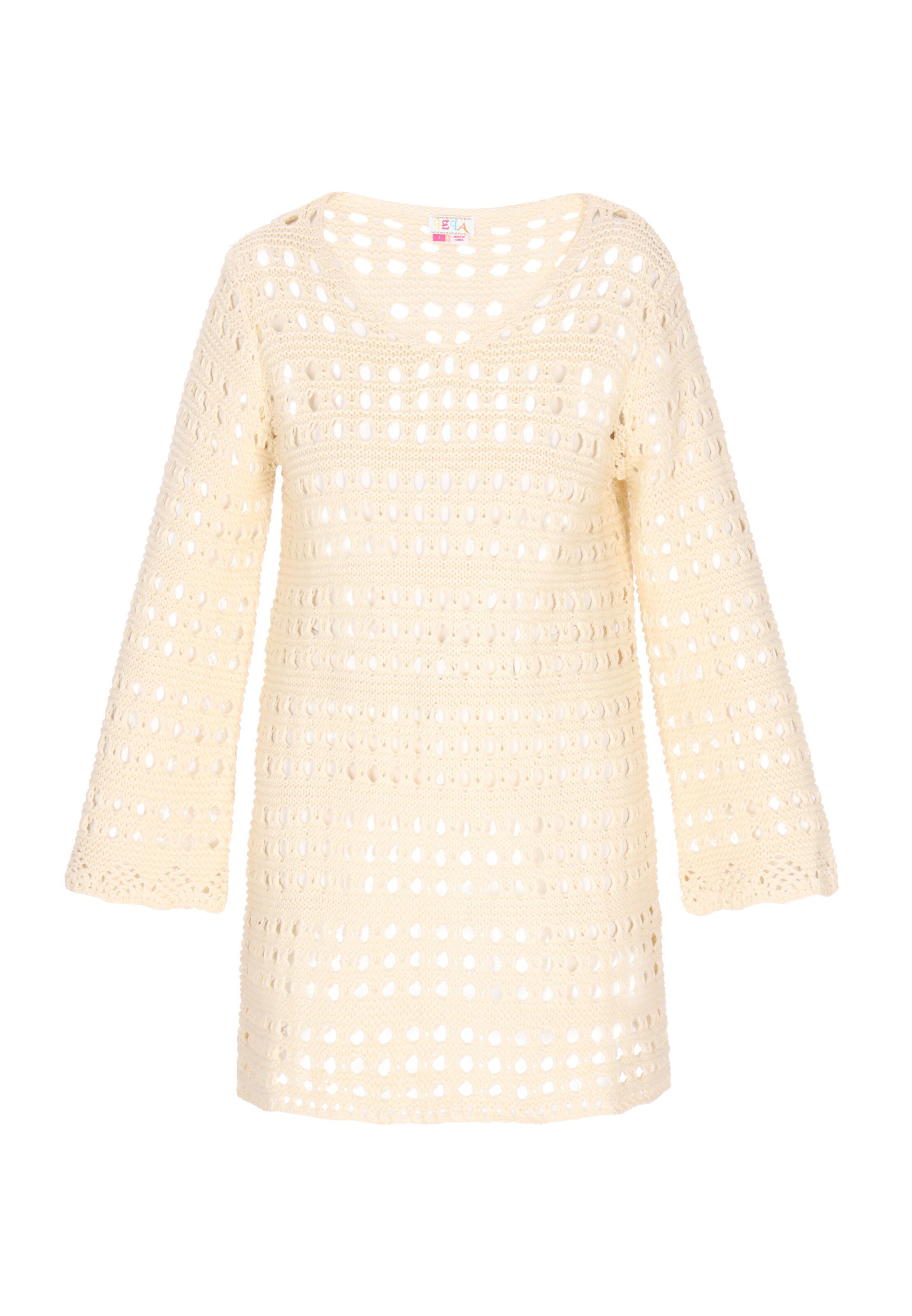 IZIA Adīta kleita 'Fashion Look', krāsa - krēmkrāsas, Preces skats