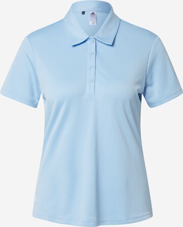 ADIDAS GOLF Performance shirt in Blue: front