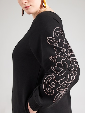 ONLY Carmakoma Obleka 'CARELLE' | črna barva