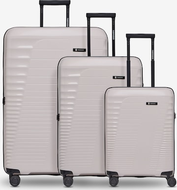 Set di valigie di Farmhood in beige: frontale