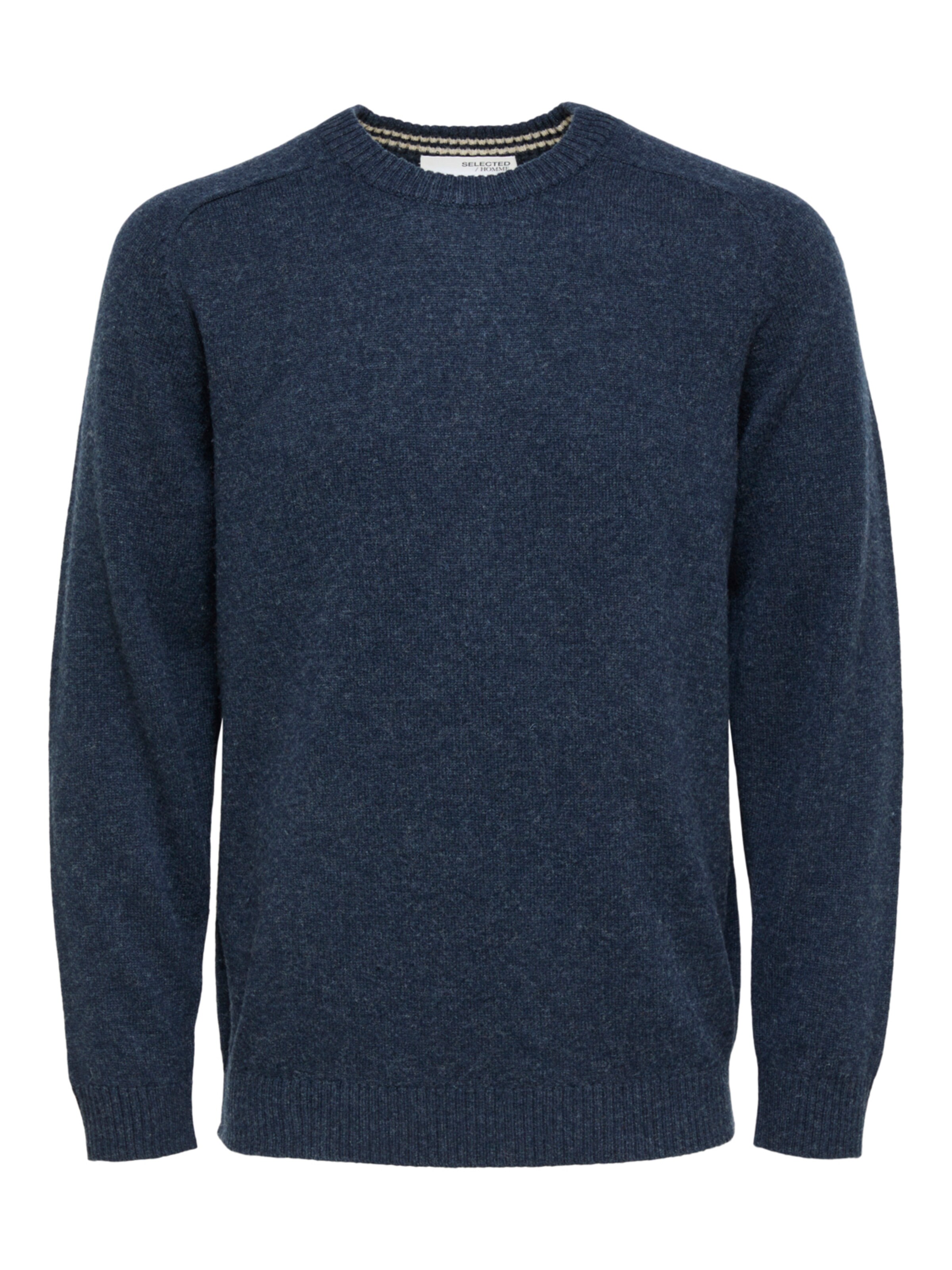 SELECTED - Jersey 'Coban' en azul: frente