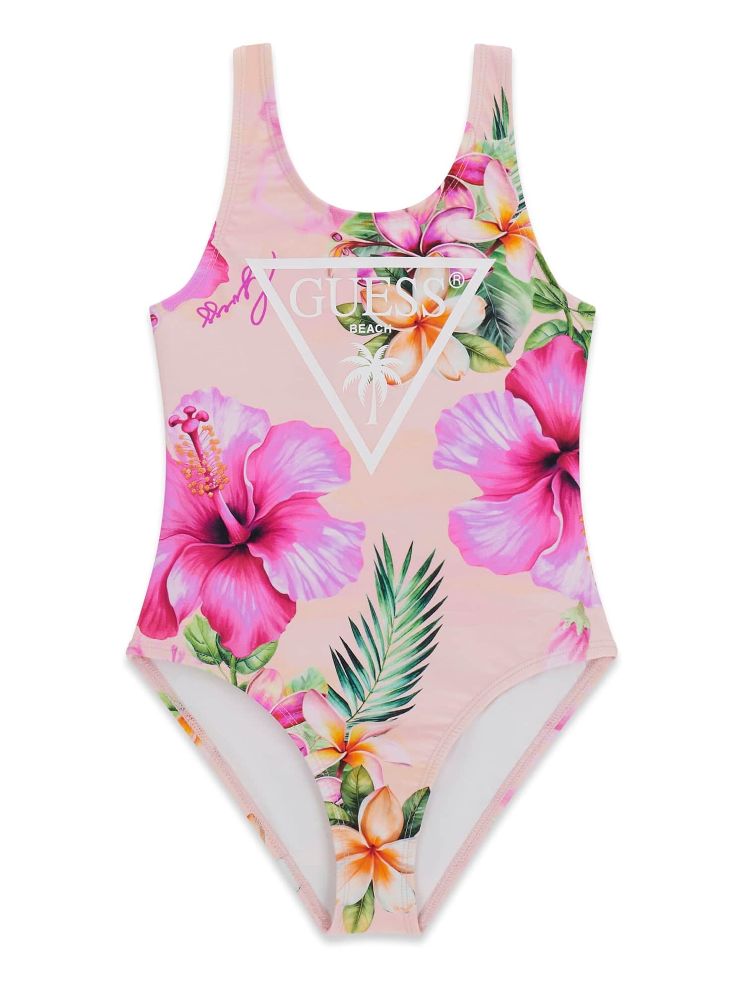 GUESS Badeanzug in Pink: Vorderseite