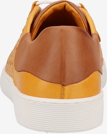 COSMOS COMFORT Lace-Up Shoes in Yellow