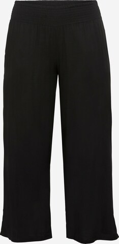 SHEEGO Loose fit Trousers in Black: front