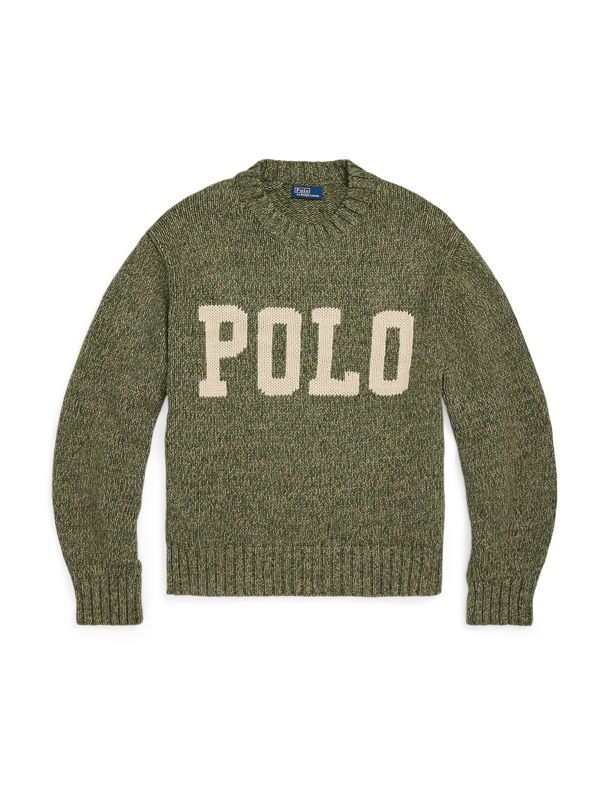 Polo Ralph Lauren Пуловер в зелено: отпред