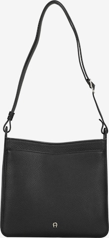 AIGNER Handtasche 'Pura M' in Schwarz: Vorderseite