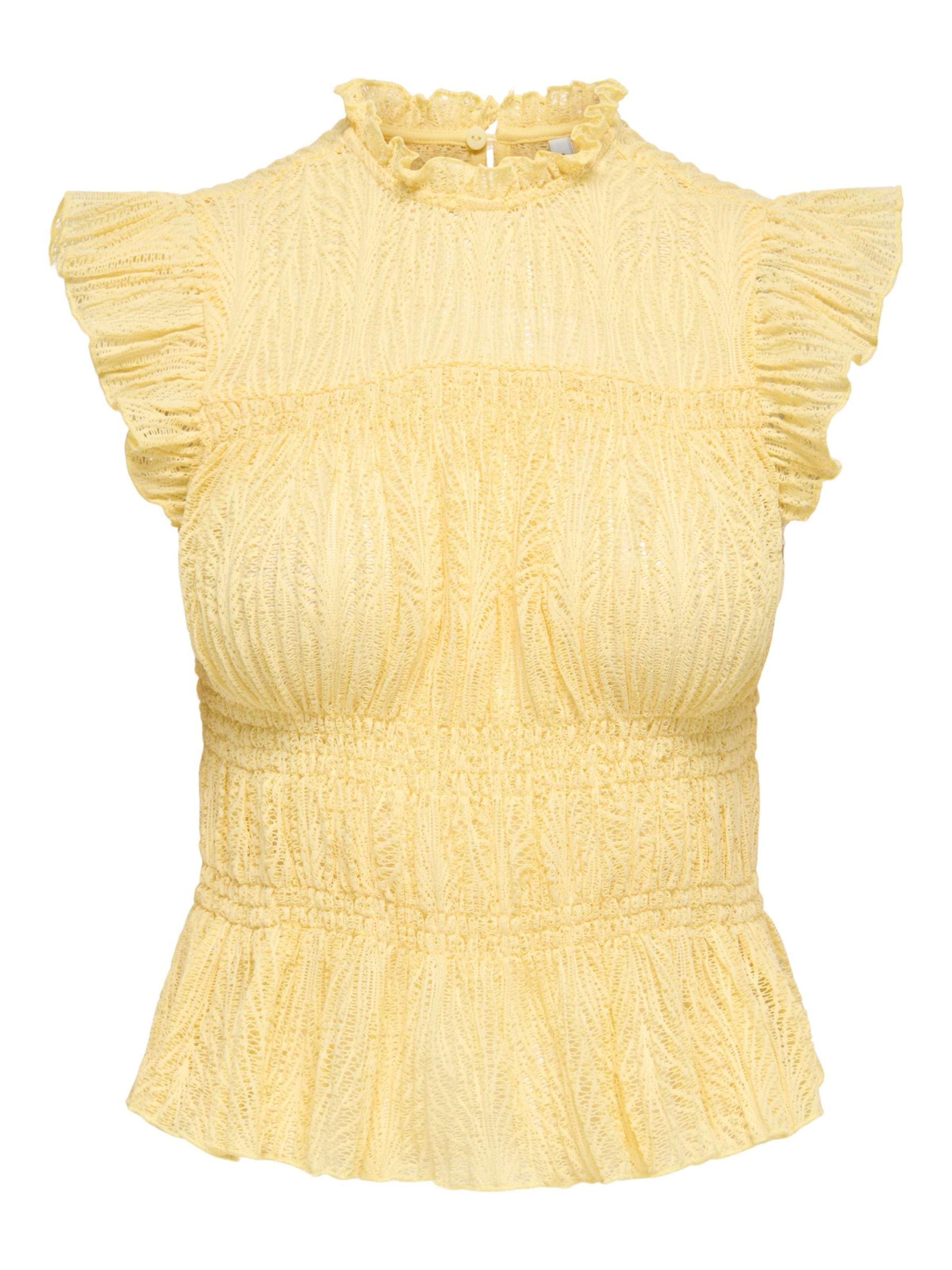 ONLY Bluse 'ONLShaila' in Gelb: Vorderseite